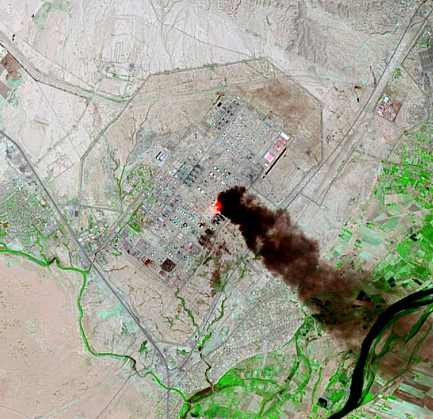 Baiji_North_refinery_fire