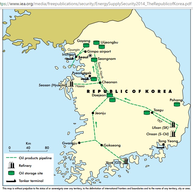 South_Korea_oil_map