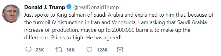 Trump_tweet_Saudi_pump_more_30Jun2018