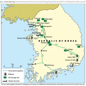 South Korea’s oil trade under threat